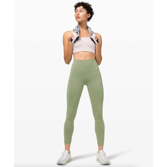lululemon athletica Pants - LULULEMON Wunder Train High-Rise Tight 25" Willow Green {NN40}